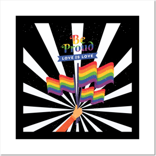 LGBT Couples Design - LGBT Be Proud Posters and Art